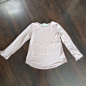 Btween Girls Striped Long-Sleeve- Size 10